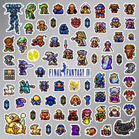 Image 1 of Final Fantasy IV Magnet Set (76 Pieces)