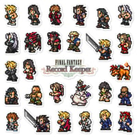 Image 1 of Final Fantasy Record Keeper: Final Fantasy VII Sticker Set (28 Pieces)