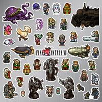 Image 1 of Final Fantasy VI Magnet Set (41 Pieces)