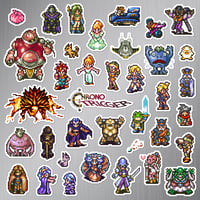 Image 1 of Chrono Trigger Magnet Set (37 Pieces)