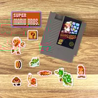 Image 2 of Super Mario Bros. Sticker Set (39 Pieces)