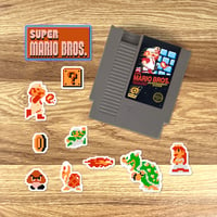 Image 2 of Super Mario Bros. Sticker Set (39 Pieces)