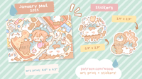 January 2025 Patreon Mail (LIMITED)