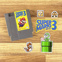 Image 2 of Super Mario Bros. 3 Sticker Set (52 Pieces)