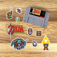 Image 2 of The Legend of Zelda: A Link to the Past Sticker Set (29 Pieces)