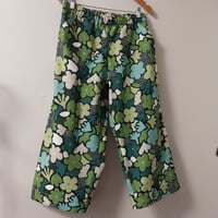 KylieJane Pocket pants -green floral