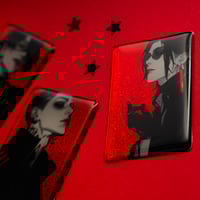 Image 4 of Stickers 3D - Red & Black
