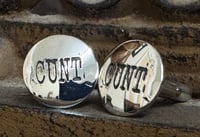 Cunt Cufflinks