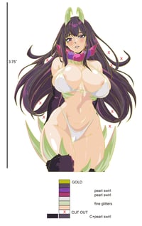 Image 11 of Chiyo 3.75" Hard Enamel Pin **PREORDER OPEN**