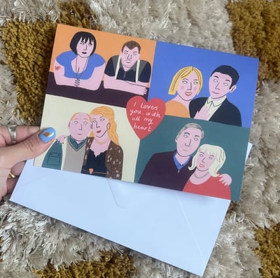 Image of *SUPER SECONDS* Gavin & Stacey Valentines/ Anniversary Card