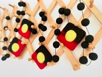 Image 2 of Aboriginal Flag Garland - RESTOCK LATE MARCH