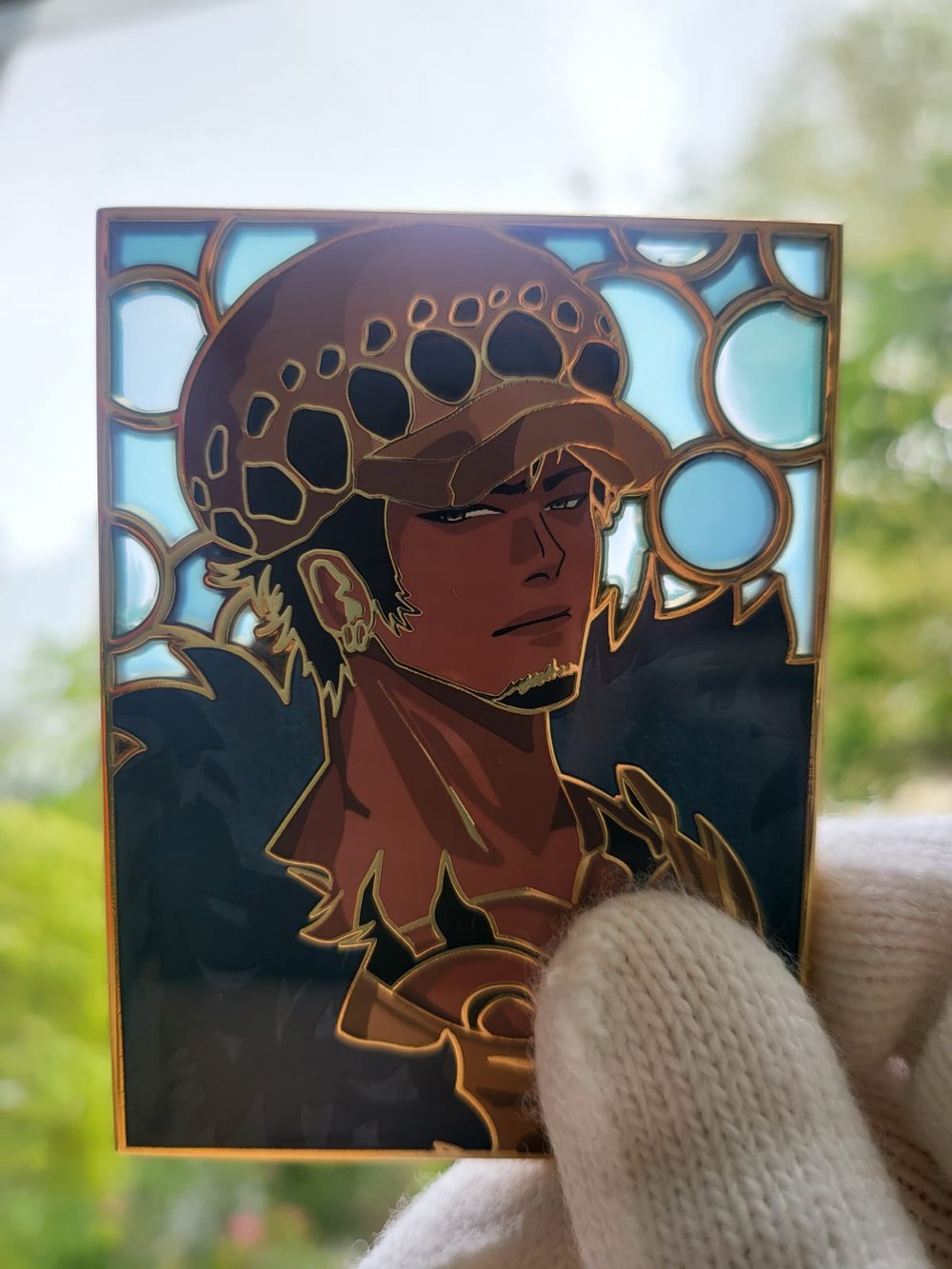 Image of Mosaic Suncatchers ~ Trafalgar Law - In Hands!
