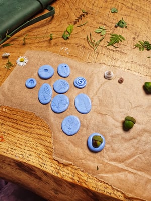 Image of 1:1 Precious Metal Clay Botanical Pendant Workshop