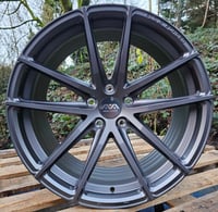 Image 1 of  20" AVA HSF001 STAGGERED ALLOY WHEELS FITS 5X120 MATT GUNMETAL