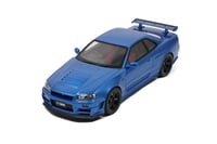 Image 3 of OttOmobile - 1/12 Nissan GTR R34 Z Tune Bayside Blue 2005 - G082 