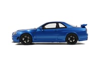 Image 9 of OttOmobile - 1/12 Nissan GTR R34 Z Tune Bayside Blue 2005 - G082 