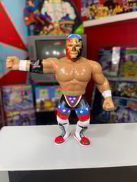 Image 1 of **LOOSE NO PACKAGING** DEL WILKES "THE PATRIOT" RETRO WRESTLE-SOMETHING WRESTLERS SERIES 2 FIGURE