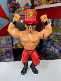 Image 1 of **LOOSE NO PACKAGING**   BUFF BAGWELL RETRO WRESTLE-SOMETHING WRESTLERS SERIES 2 FIGURE BY FC TOYS