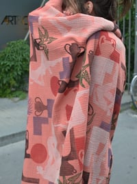 Image 2 of Foulard XXL - Exemplaire unique 