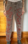 Brown-grey Denim 29"