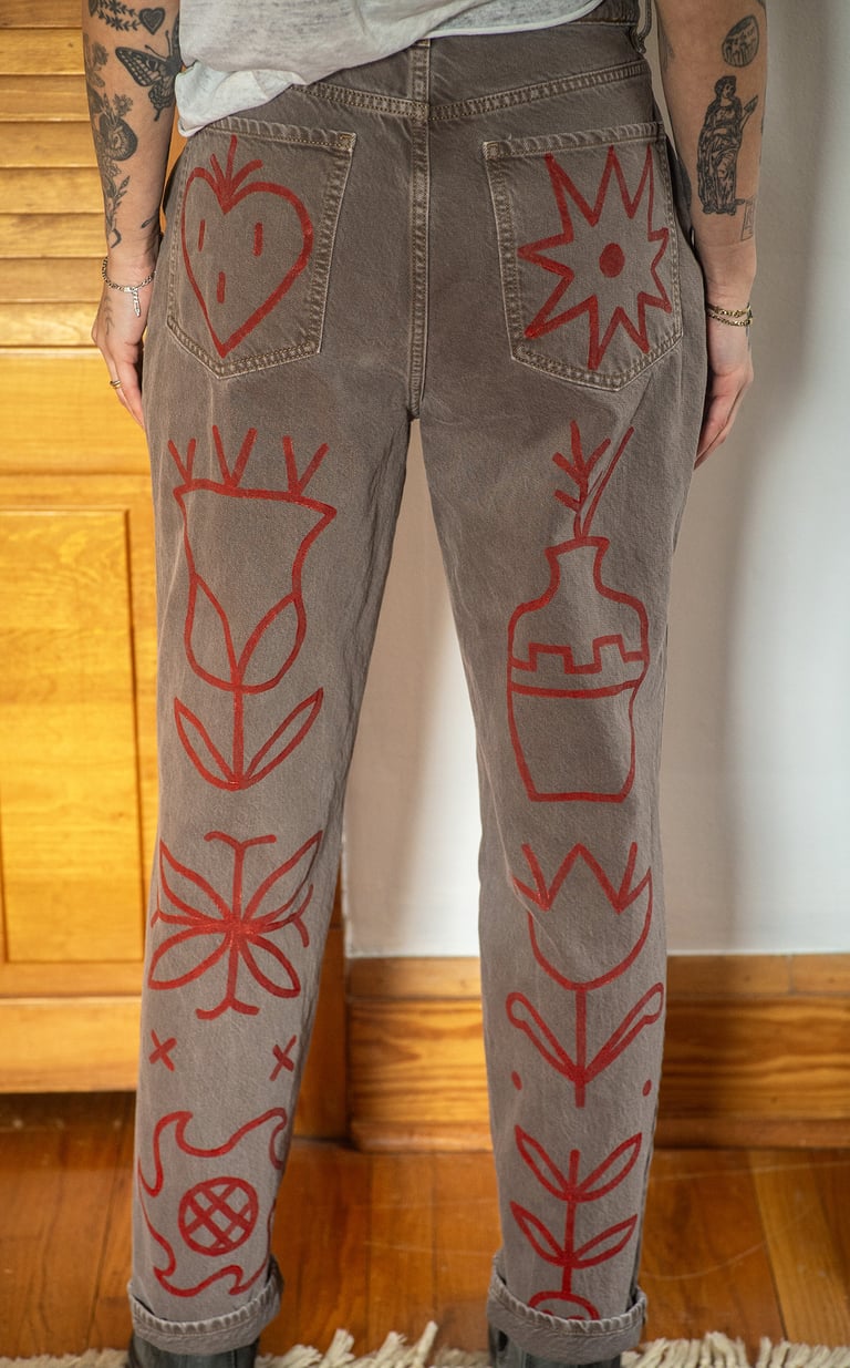 Brown-grey Denim 29" Image 2