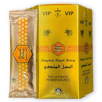 Hexagon Box Honey VIP Malaysia Royal VIP 24PK x 20gram Sachets For Male Vitality and Enhacement