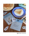 Lot de 5 stickers