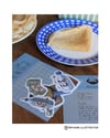 Lot de 5 stickers
