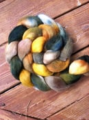 Image of Sherwood Forest 4oz Corriedale Hand Dyed Wool Top