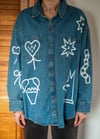 Denim Shirt Jacket XL