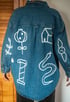 Denim Shirt Jacket XL Image 3