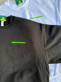 Image 1 of “WORLD BREAKER” BLACK SWEATER!