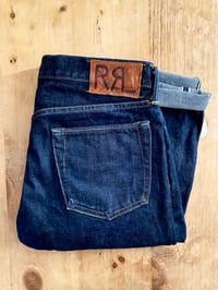 Image 1 of RRL SLIM-FIT EAST WEST RINSE JEANS (2)