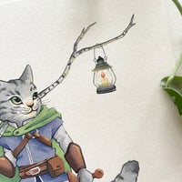 Image 4 of Hero the Adventure Cat, original artowrk