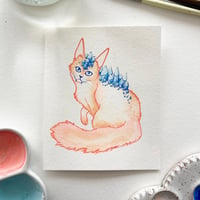 Image 1 of Crystfaelis: the crystal cat, original artwork