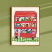 The Wheels on the Bus Print