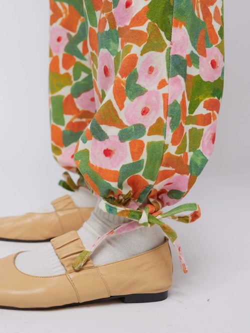 Image of 3-Mono corte holgado estampado floral