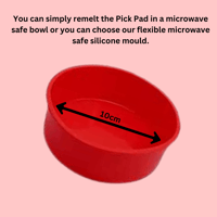 Image 4 of Reusable Pick Pad - Red Beauty