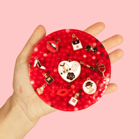Image 2 of Reusable Pick Pad - Red Beauty
