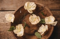 Image 1 of Garland of paper flowers