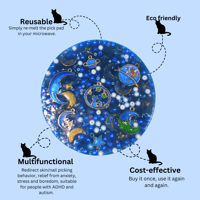 Image 3 of Reusable Pick Pad - Midnight Sky