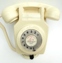 Image 1 of Ivory GPO 741 Wall Telephone - for all domestic VoIP services. BT Digital Voice, EE, Sky etc.