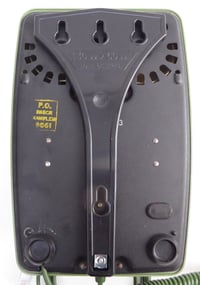 Image 2 of Green GPO 741 Wall Telephone - for all domestic VoIP services. BT Digital Voice, EE, Sky etc.