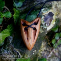 Image 1 of Stonehenge Hawthorn Wolf Pendant (PE1892)