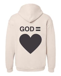 Image 1 of God Equals Love Bone Godstrong Hoodie