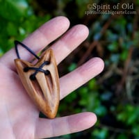 Image 1 of Stonehenge Protective Wolf Pendant (PE1893)