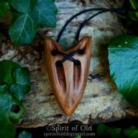 Image 2 of Stonehenge Protective Wolf Pendant (PE1893)