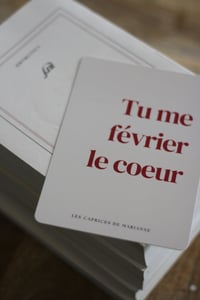 Image 2 of TU ME "FEVRIER" LE COEUR