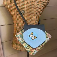 Image 4 of Handpainted Butterfly Diamond Bag