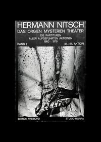 Image 1 of HERMANN NITSCH - DAS ORGIEN MYSTERIEN THEATER - DIE PARTITUREN ALLER AUFGEFUHRTEN AKTIONEN 1960/1979